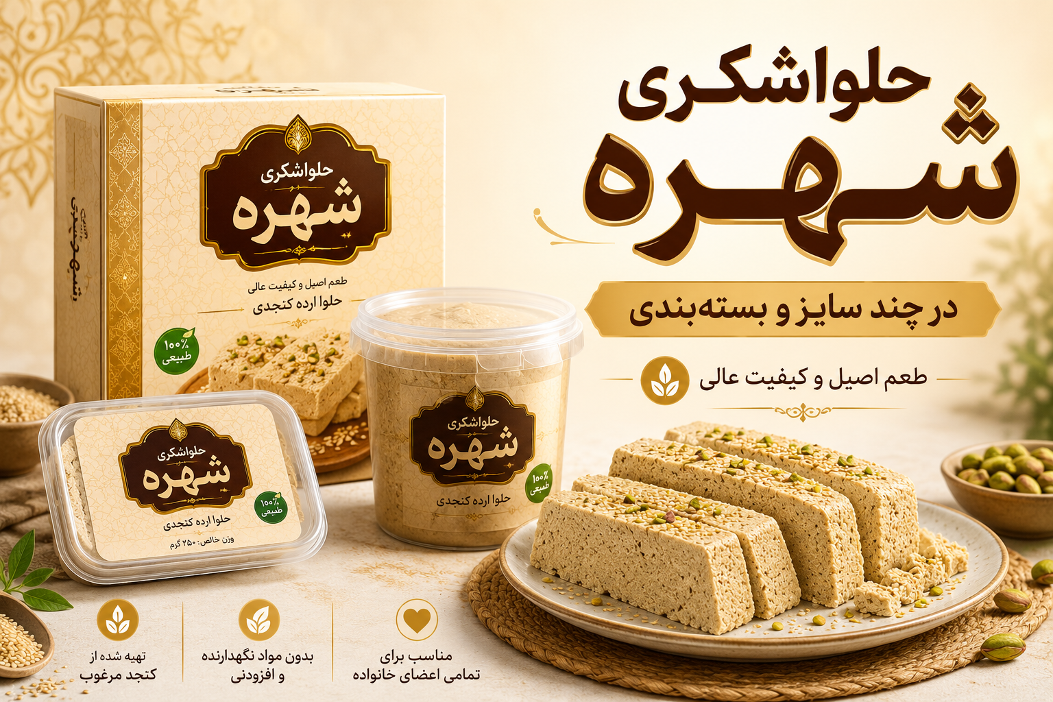 حلواشکری شهره؛ فروش عمده و نمایندگی پخش در خراسان در مشهد
