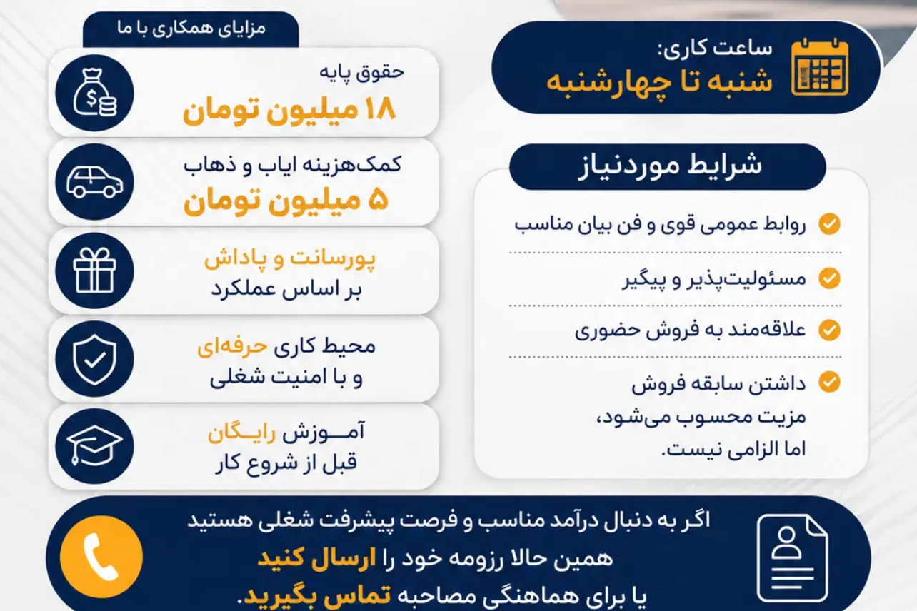 ویزتور حضوری آقا در تهران